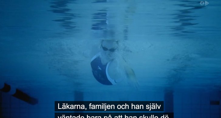 Hjälte, simmare, Anders Olsson, Familj, TV4, Gunde Svan